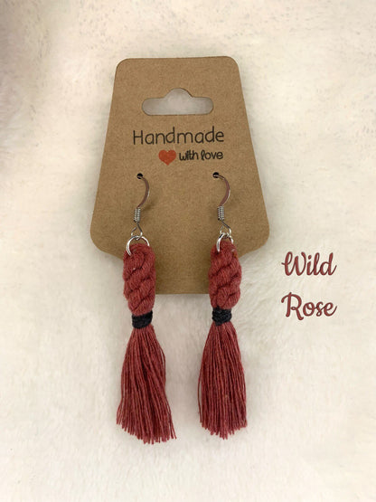 Handmade Macrame Earrings